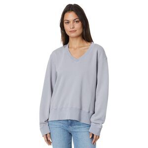 Mod-o-doc Womens Deep V-Neck Silver Haze X-Small